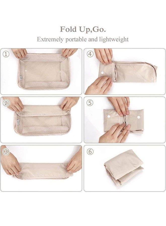 8 قطع مكعبات التعبئة لتخزين الأمتعة التعبئة مكعب المنظم السفر التعبئة مكعبات مجموعة - Image 3