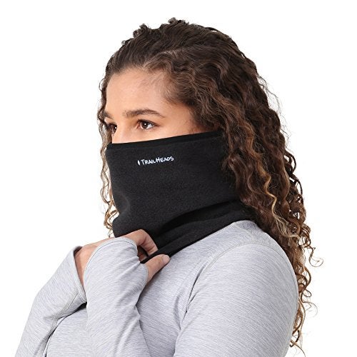 TrailHeads Fleece Neck Warmer/Gaiter- black/black - Image 2