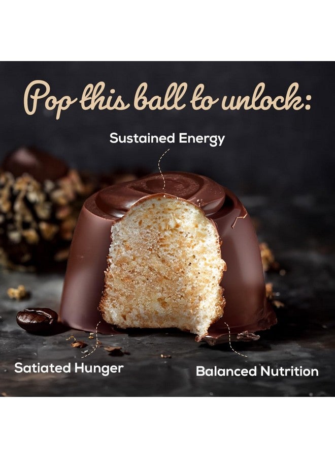 Eat Anytime Coffee Mocha Protein Balls | 30% Whey Protein | Rich in Protein & Fiber | Gluten Free Snacks, No Added Sugar | Pack of 2-70gm/per pack | 7 Ball Each Packet - Image 3