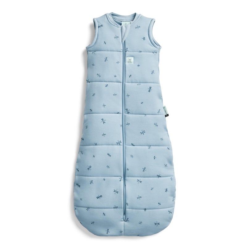 ergoPouch 10 Tog Jersey Sleeping Bag ArmsOut Baby Sleep Sack Ideal Transition from Swaddling Slim Fit Keeps Baby Secure Comfortable Soft Breathable Fabric 312 Months Dragonflies - Image 2