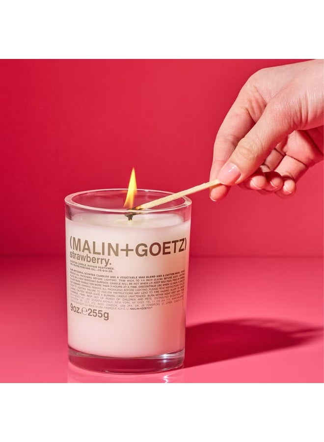 MALIN + GOETZ Strawberry Candle 255g - Image 3