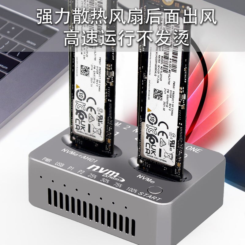 M.2 Nvme Ahci Offline Copy Usb3.2 Dual Disk 20G M3 Ssd System Clone Jms586U - Image 4