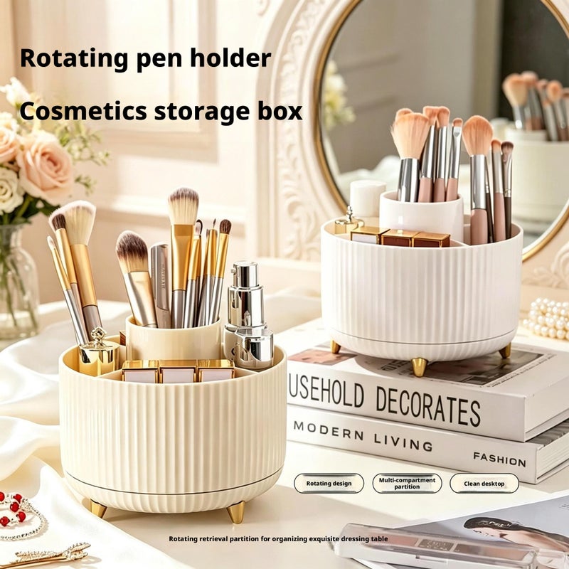 Rotating Pen Pencil Holder Desk Organizer - Image 1