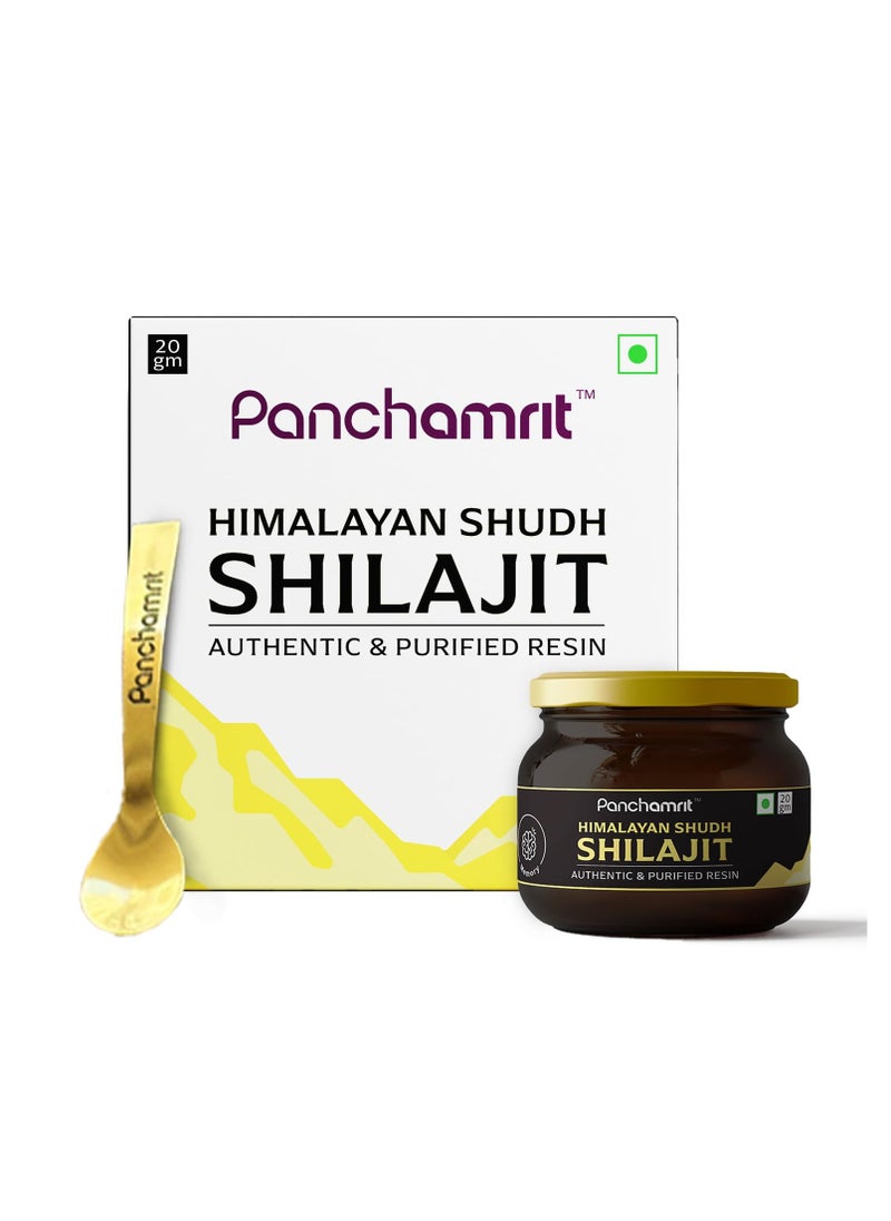 Panchamrit Himalayan Shudh Shilajit Resin- 20g  - Image 1
