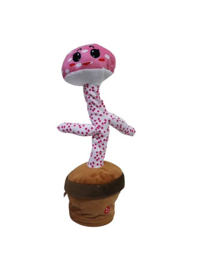 Mushroom Plush Toy Singing and Dancing Mushroom Toy Funny Mushroom