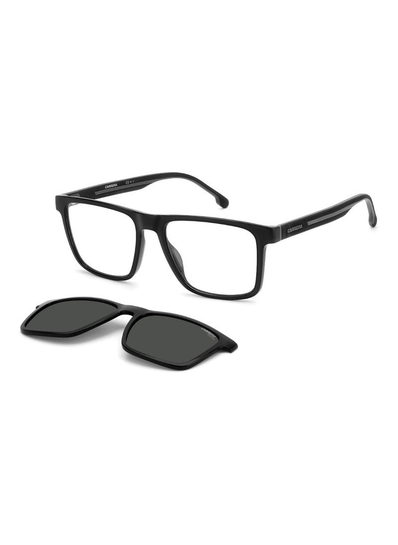 Carrera Men's UV Protection Sunglasses Ca8061/Cs Black 43.6 - Lens Size: 55 Mm  - Image 1
