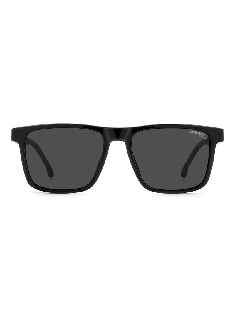 Carrera Men's UV Protection Sunglasses Ca8061/Cs Black 43.6 - Lens Size: 55 Mm