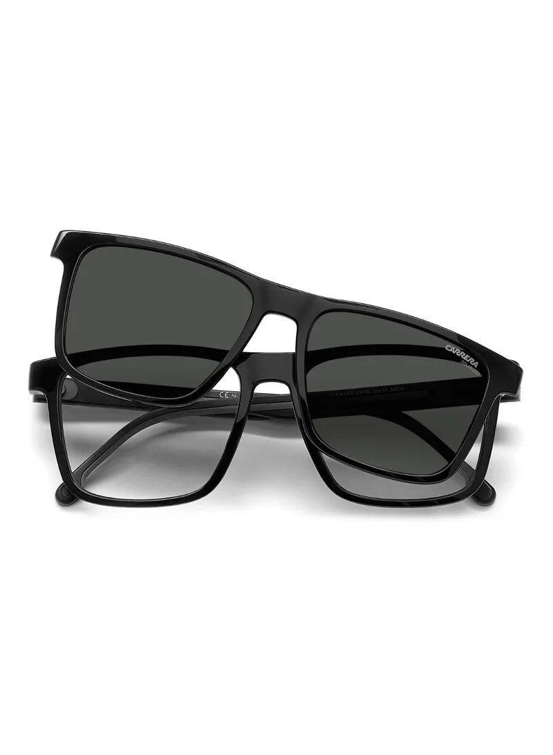 Carrera Men's UV Protection Sunglasses Ca8061/Cs Black 43.6 - Lens Size: 55 Mm