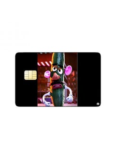 PRINTED BANK CARD STICKER Animation Potatohead From Toy Story By Disney