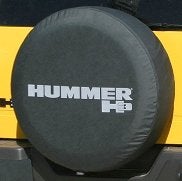 Boomerang Compatible with 2005-2010 Hummer H3 Soft Tire Cover - Non-Reflective - Genuine GM Licensed - Image 2