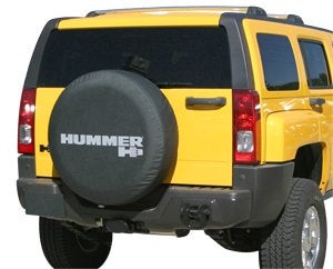 Boomerang Compatible with 2005-2010 Hummer H3 Soft Tire Cover - Non-Reflective - Genuine GM Licensed - Image 5