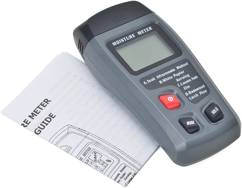 LABART Digital Wood Moisture Meter for Firewood, Small Handheld Wood Moisture Detector for Firewood Humidity Detector for Cordwood, Furniture, Floor, Wood Humidity, Corrugated Box & Many More - Image 5