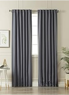 Penguin Plush curtain, 275 x 150 cm - grey 