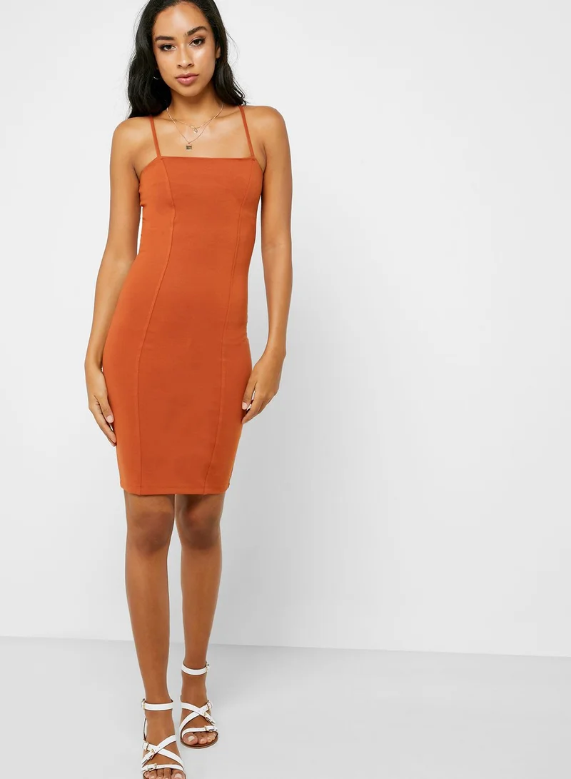 FOREVER 21 Square Neck Cami Dress