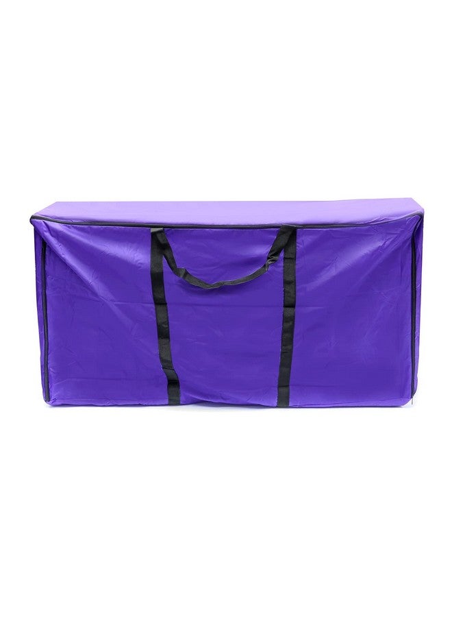 QWORK QWORK Hay Bale Storage Bag, 420D Horse and Livestock Hay Bale Bag, Large Tote Waterproof Collapsible Bag Hay Bale Tote Bag with Zipper  - Image 2