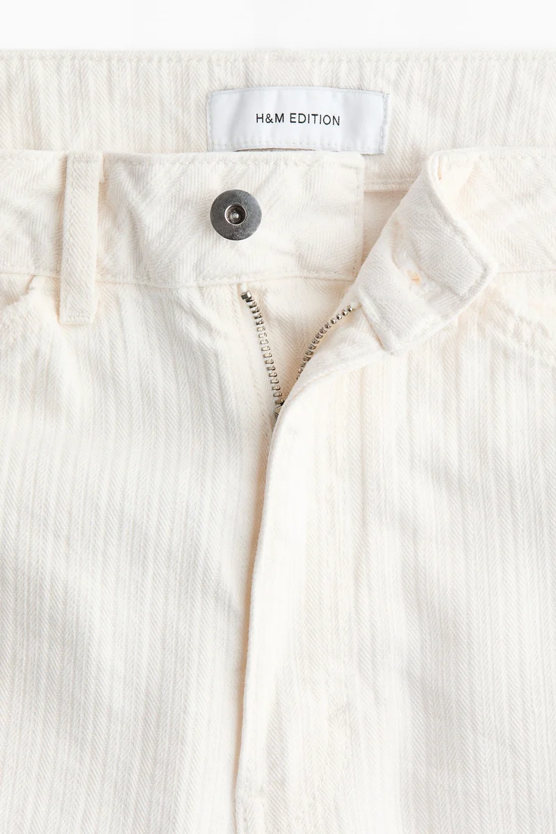 H&M  Barrel Leg Regular Waist Jeans for Women | Best Price UAE