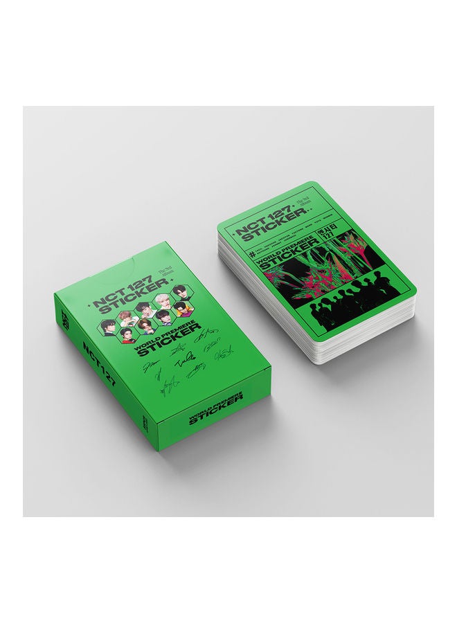 55-Piece Sticker Nct127 Lomo Card - Image 4