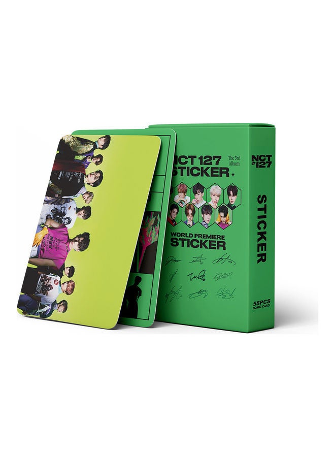 55-Piece Sticker Nct127 Lomo Card - Image 2