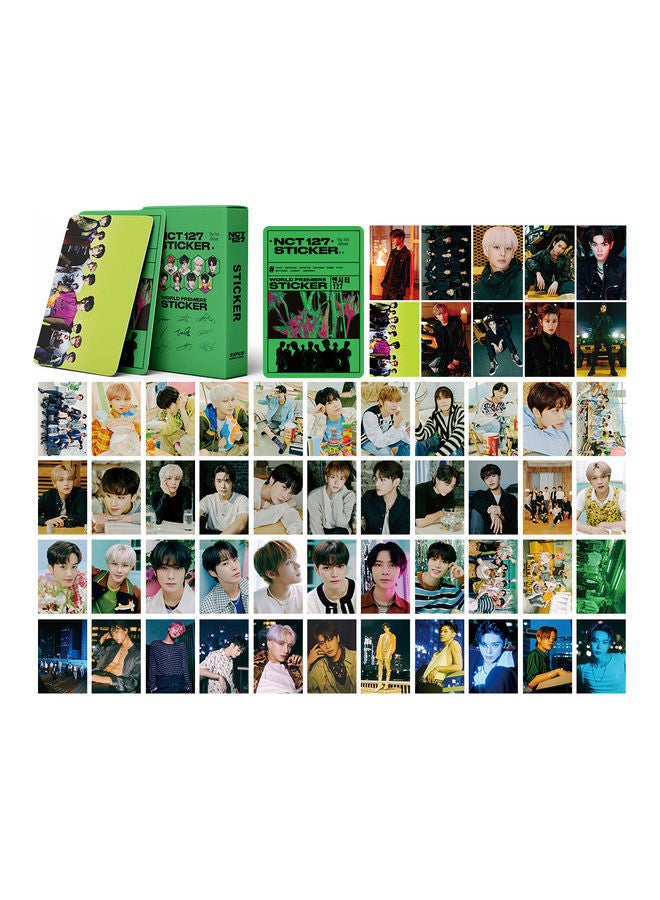 55-Piece Sticker Nct127 Lomo Card - Image 1