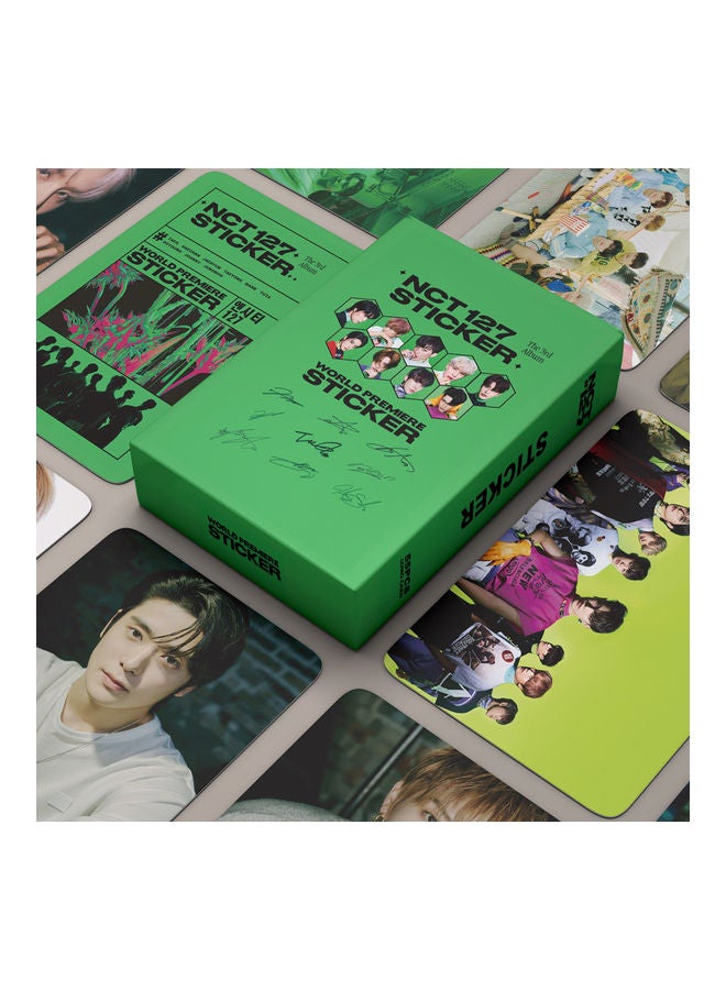 55-Piece Sticker Nct127 Lomo Card - Image 3