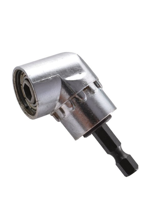 105 Degree Right Angle Drill Attachment Chuck Adapter Holder 1/4 Hex Magnetic Socket Screwdriver Extension for Power Tool
