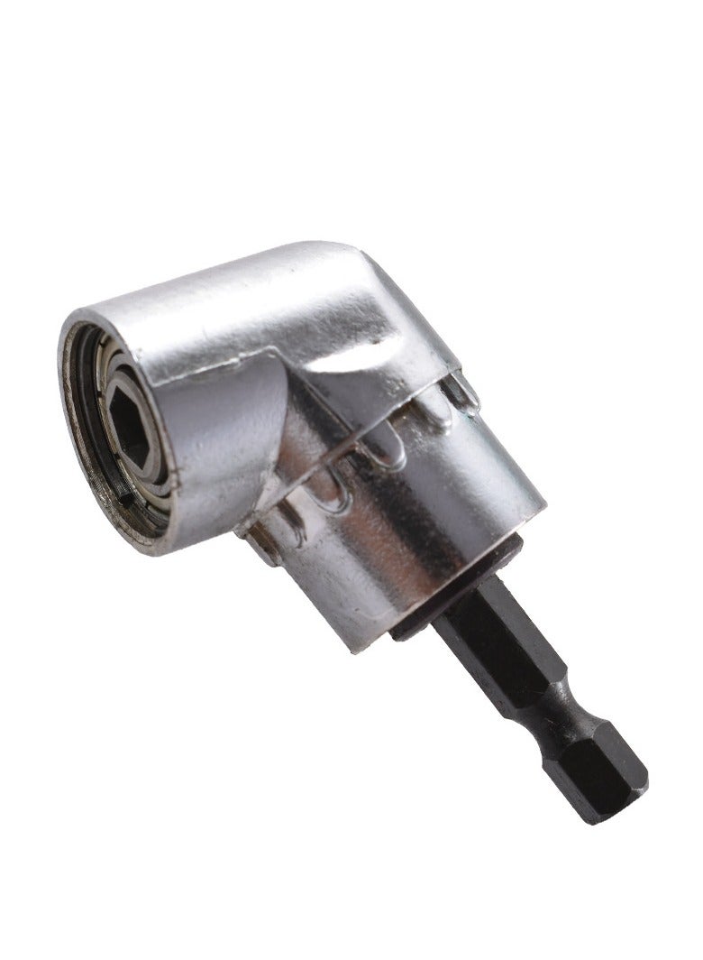 105 Degree Right Angle Drill Attachment Chuck Adapter Holder 1/4 Hex Magnetic Socket Screwdriver Extension for Power Tool  - Image 4