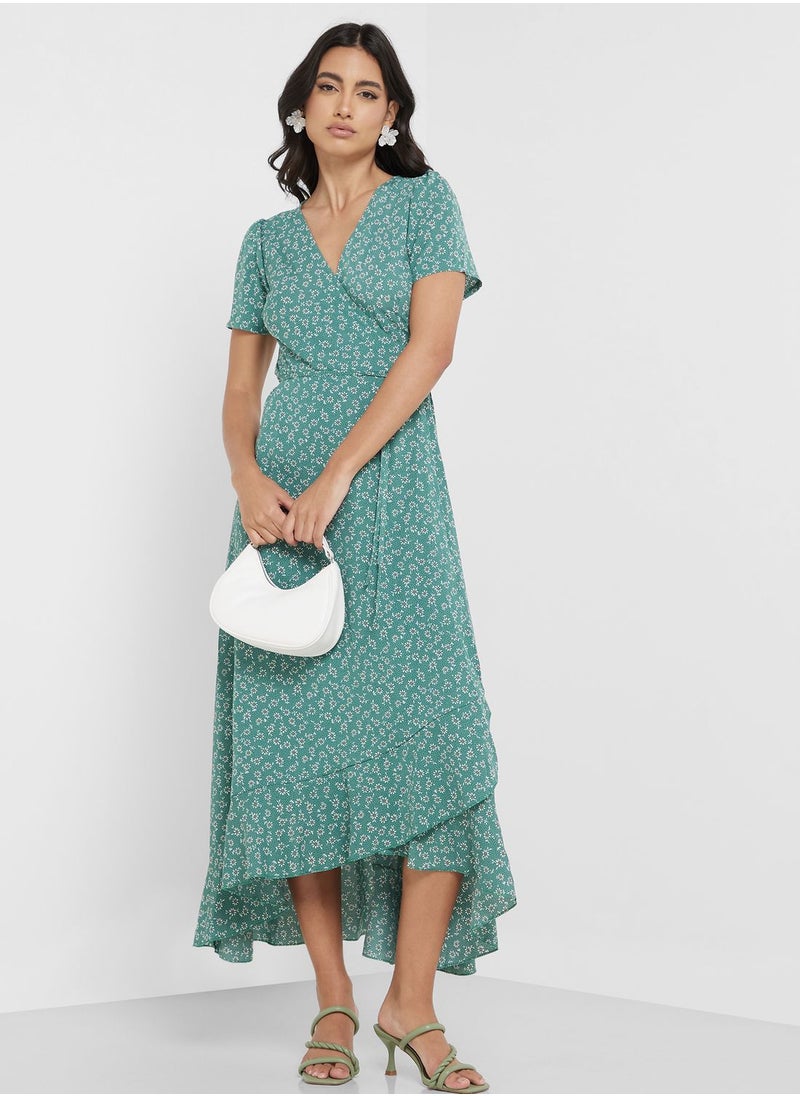 ELLA - Floral Printed Dress - Image 1