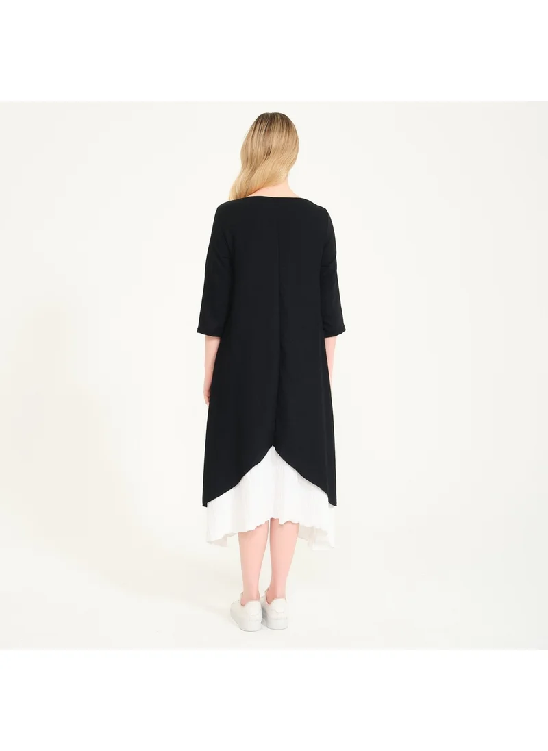 باربورا Summer Casual Design Women's Dress BT263BLACK1