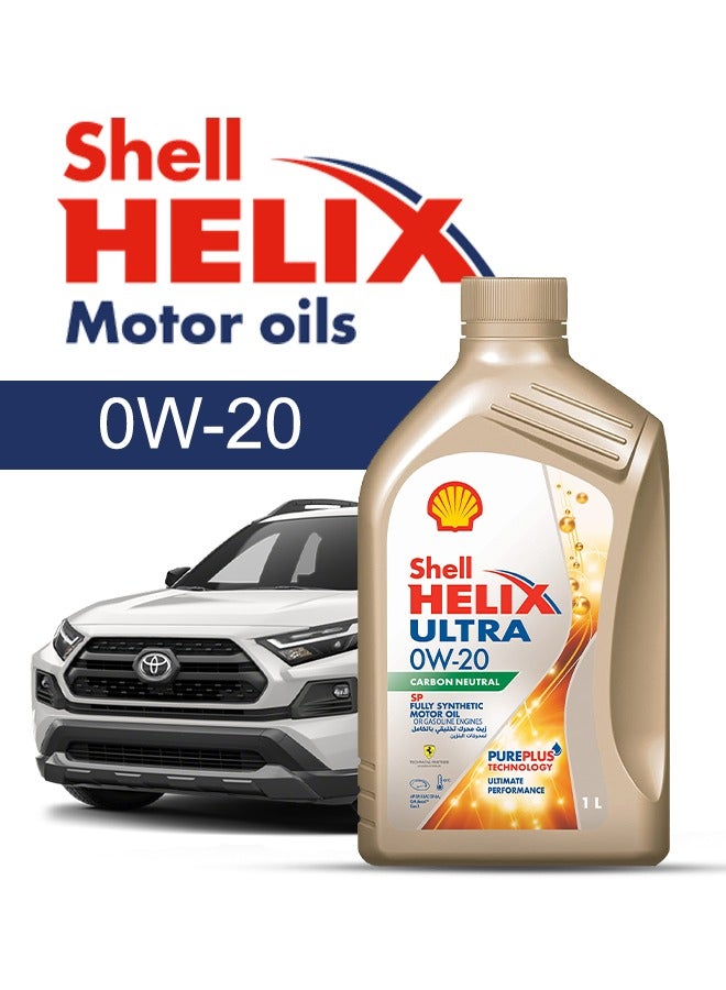 شل زيت محرك سيارة تويوتا، راف4 2024 - 2008 - لزوجة 0w20 شل هيلكس 5 لتر، مع فلتر زيت المحرك - 2008 2009 2010 2011 2012 2013 2014 2015 2016 2017 2018 2019 2020 2021 2022 2023 2024