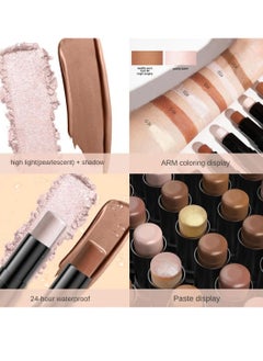 Double End Highlighter Contour Stick Makeup Shading Stick and Makeup Highlighter Stick 2 in 1  Professional Long Lasting and Waterproof Face Body Contour Makeup Bronzer Stick 03 - pzsku/Z0BCF8EEEA5E9C2B1BC11Z/45/_/1699972970/dd7a2d49-13be-4cd7-b021-6c1d00337ba1