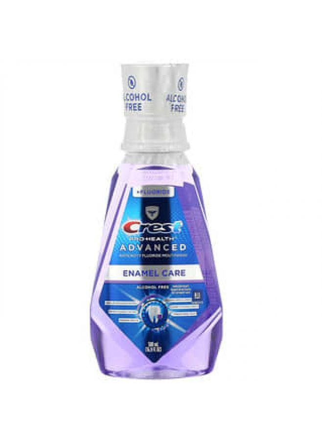 Crest Crest, Pro Health Advanced, Enamel Care Mouthwash, +Fluoride, Alcohol Free, 16.9 fl oz (500 ml)
