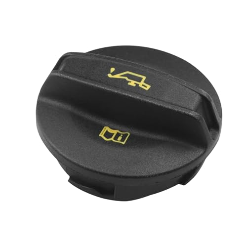 Tecledsn Car Engine Oil Filler Cap Cover with Pattern Identification Engine Oil Fill Cap Car Fuel Cap 06K103485A Tightly Fitting Replacement Part Car Oil Cap Replacement for VW Audi - Image 1