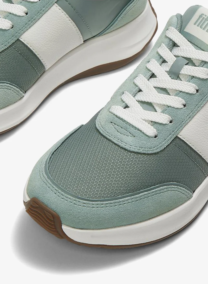 Fitflop F-MODE FLOW FABRIC/SUEDE SNEAKERS