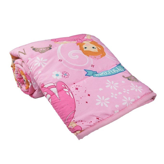 CARTOON PRINT REVERSIBLE POLY COTTON MULTICOLOR SINGLE BED AC BLANKETDOHAR FOR KIDS 85 X 55 INCHES MULTICOLOR 14