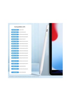 Generic Stylus Pen for iPad 2018-2024, 20mins Fast Charge Pencil 2nd Generation, Tilt Sensitivity and Palm Rejection for iPad 6/7/8/9/10,iPad Pro 11"/12.9",iPad Air 3/4/5,iPad Mini 5/6  - Image 2