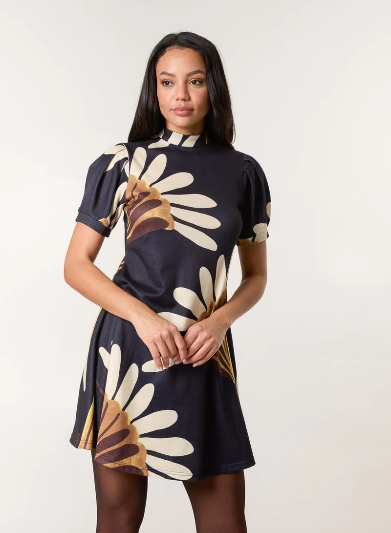 بلو فانيلا فستان سموك