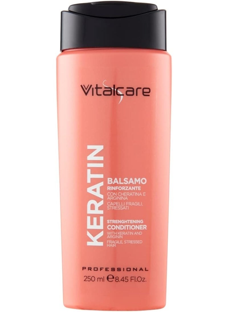 فيتالكير بلسم تقوية الشعر بالكيراتين من فيتال كير مع مركب زيت الأرغان 250 مل - Image 1