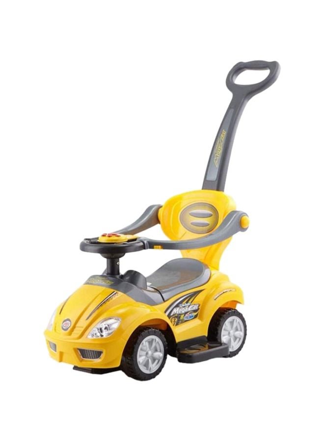 Cool Baby Deluxe Mega Car 3-In-1 Push Ride-on Toy THRO382Y - Image 1