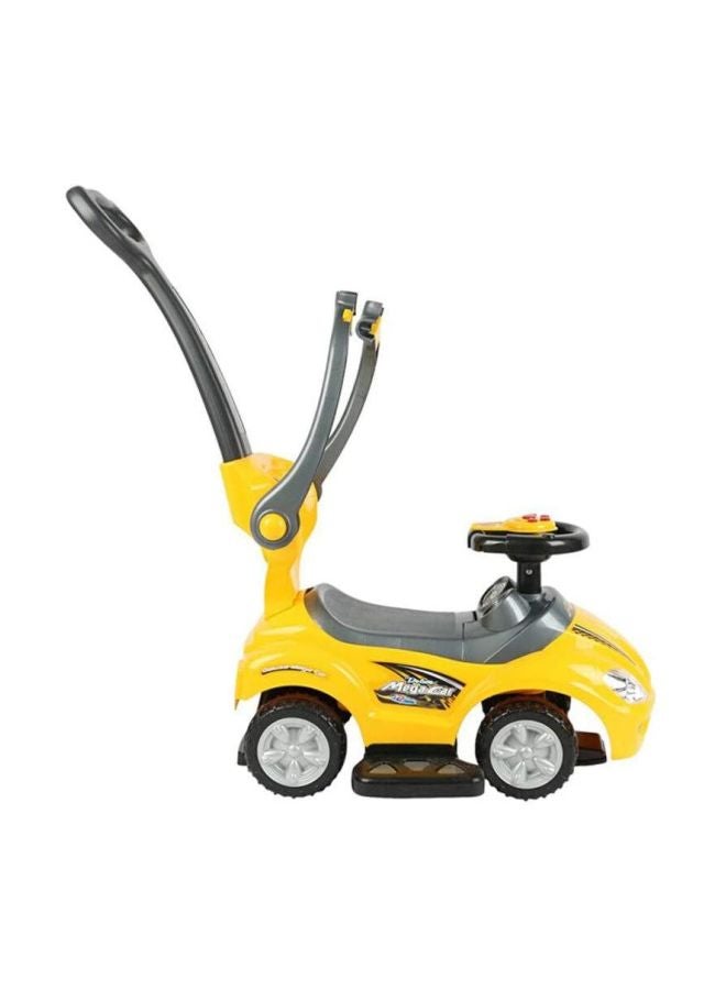Cool Baby Deluxe Mega Car 3-In-1 Push Ride-on Toy THRO382Y - Image 3