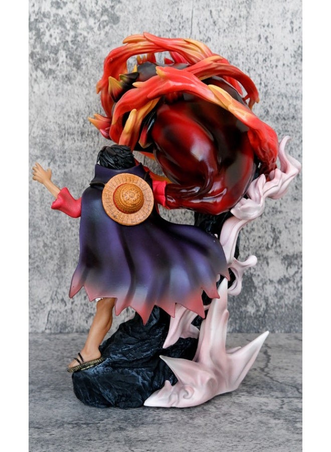 هالامودو شكل أنمي لفي من سيريل "واحد" في الوضع الرابع في نار أونيجاشيما - نموذج إعطال من محتويات الأنمي، هدية عيد ميلاد، طولها 29 سنتيمتر - Image 3