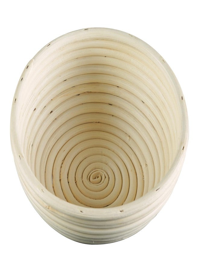 Frieling Round Proofing Basket, Brotform Bread Rising Banneton and Serving Basket, 7-Inch - Image 1