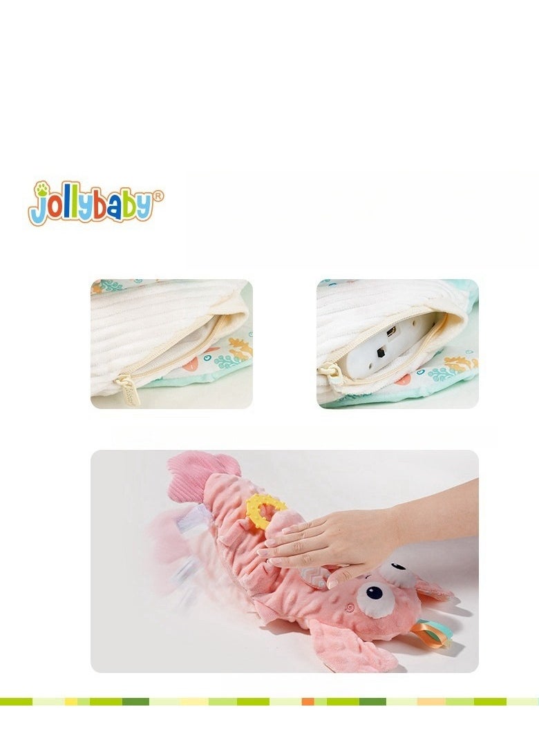 Jollybaby Tail Patting - Baby Soothing Plush Toy - Baby Automatic Sleeping Doll Toy  - Image 4