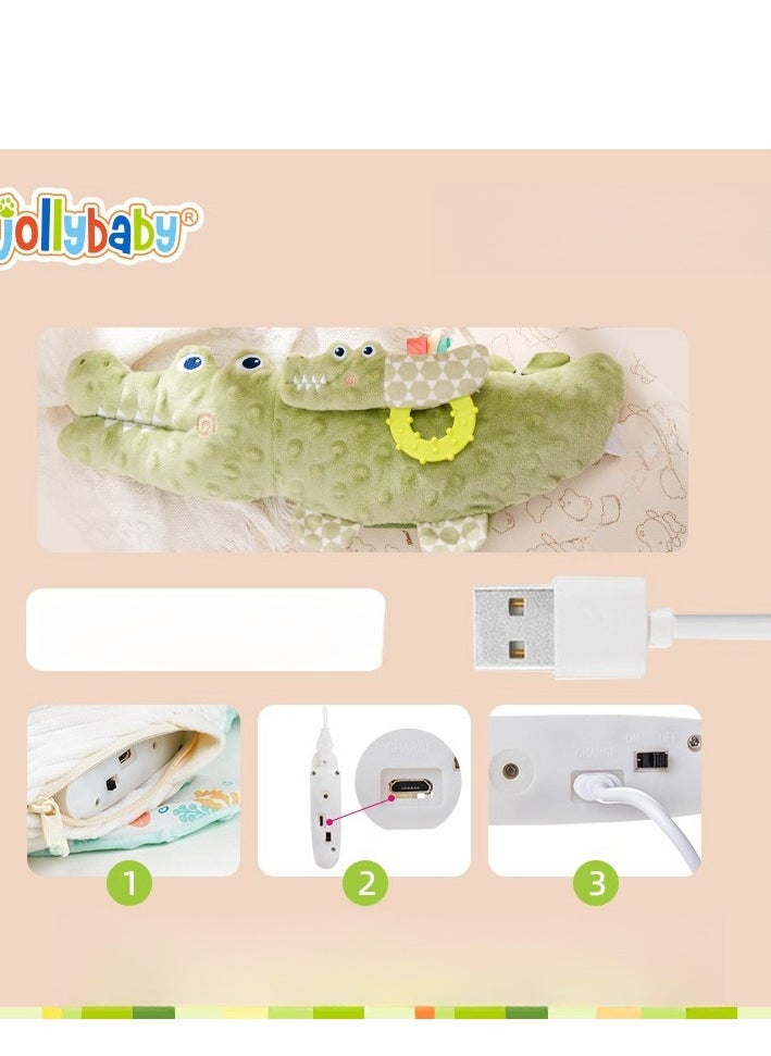 Jollybaby Tail Patting - Baby Soothing Plush Toy - Baby Automatic Sleeping Doll Toy  - Image 5