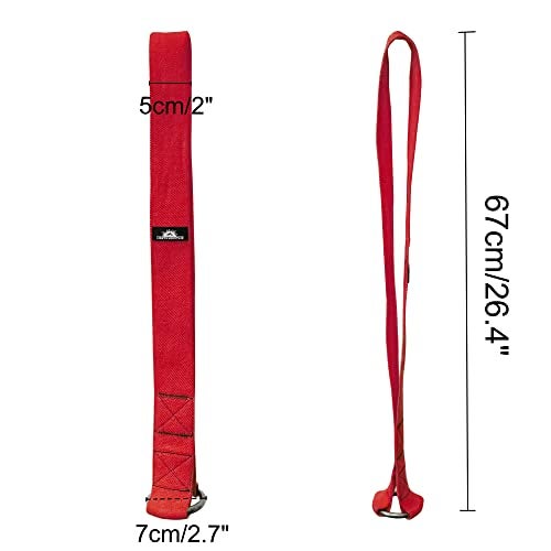 Lights Mountain Arm Wrestling Training Loading Strap for Barbells, Arm Finger Wrist Exerciser Strengthener, Forearm Muscle Strength Workouts Tools, Suitable for Home and Gym Training - Image 2