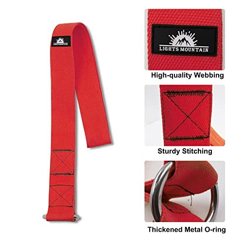 Lights Mountain Arm Wrestling Training Loading Strap for Barbells, Arm Finger Wrist Exerciser Strengthener, Forearm Muscle Strength Workouts Tools, Suitable for Home and Gym Training - Image 4