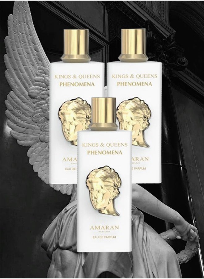 AMARAN 3 Pieces Kings And Queens Phenomena Perfume For Women 100ml EDP  - Image 1