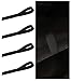 Toeloioh 4PCS Trunk Cover Pull Rope for TeslModelY Black Nylon Rope Strap Trunk Strap Compatible with Passenger Car TeslModelY Accessories - Image 2