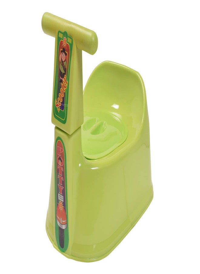 Nabhya Scooter Potty Seat Baby Potty Training Seat- Chair for Kids- Potty Toilet Chair With Closing Lid For (6-18 Month Kids) Small Size (Green) - Image 1