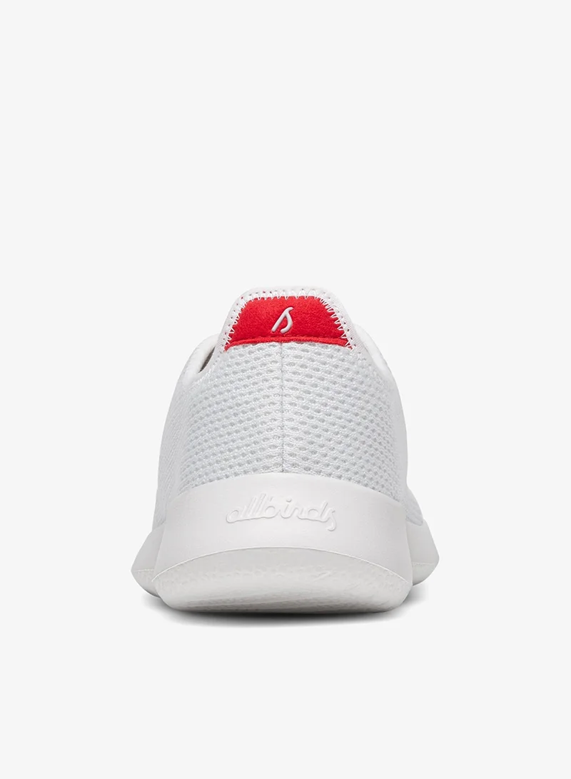 Allbirds  Men's Tree Runners - Blizzard/Bold Red (Blizzard Sole)  Sneakers for Men | Best Price UAE