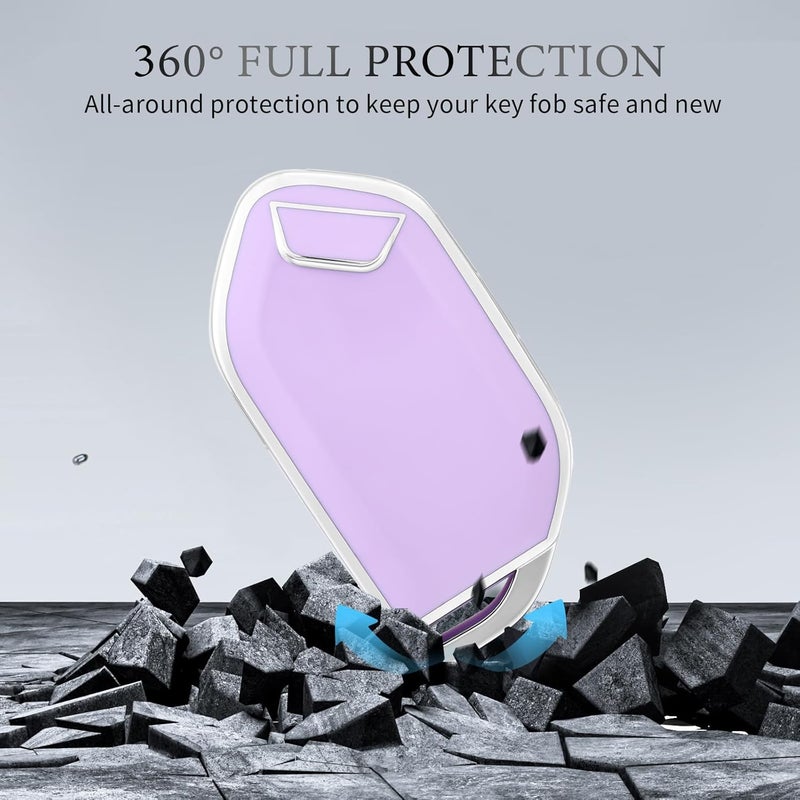 OFFCURVE Purple Key Fob Cover for Kia - Image 4